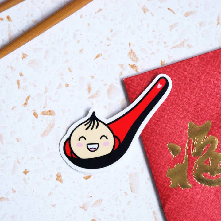 Pegatina de vinilo de sopa para venta al por mayor de Hop & Flop