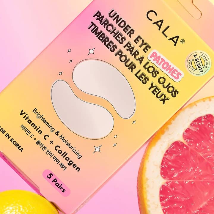 Best Beauty Group - Wholesale Eye Treatment Mask - CALA Under Eye Patches Collagen Vitamin C (5 pairs/pack)2
