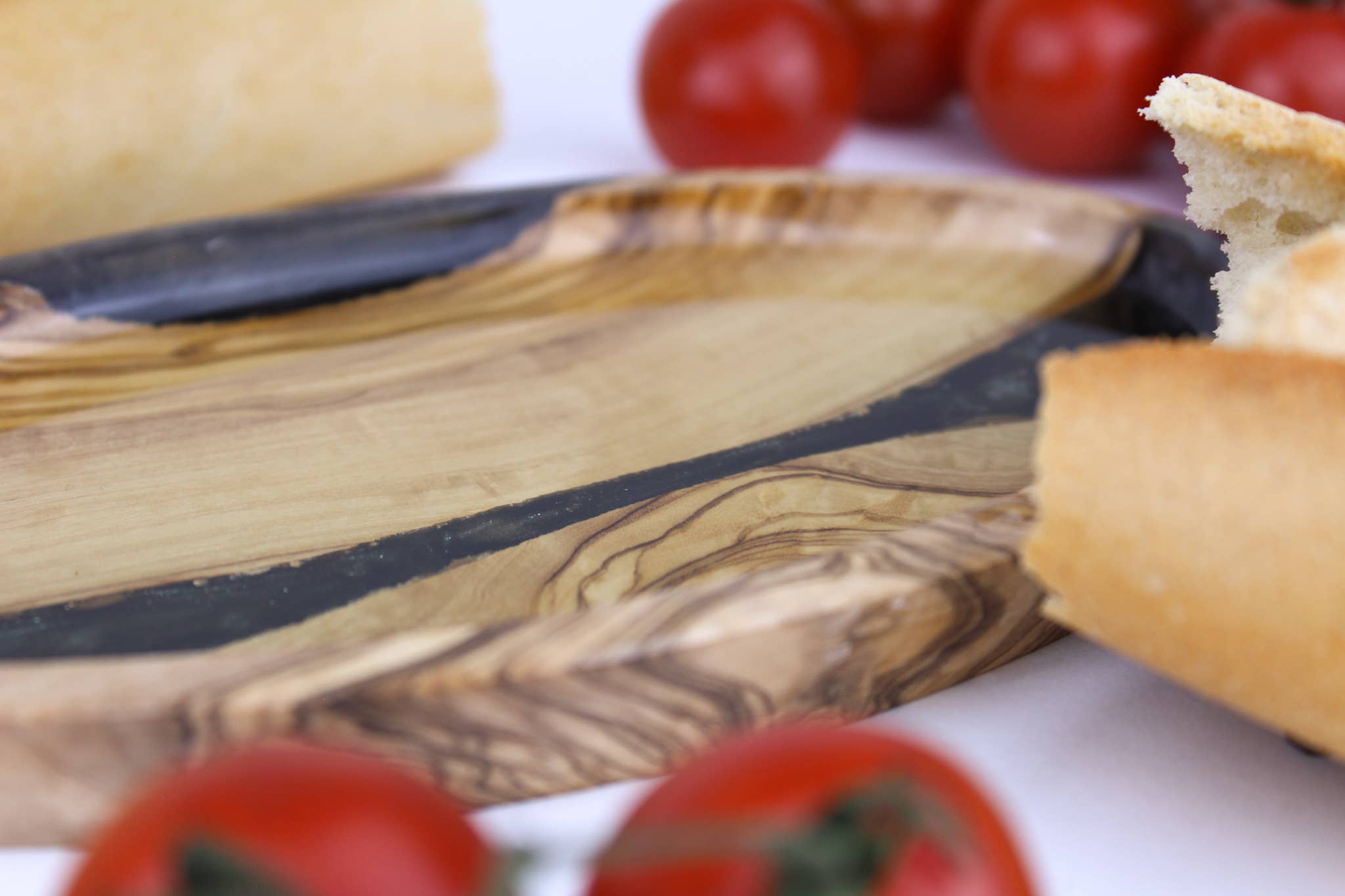 Natural OliveWood - Wholesale Condiment/Dip Bowl - Olive Wood Resin Dipping Dish11
