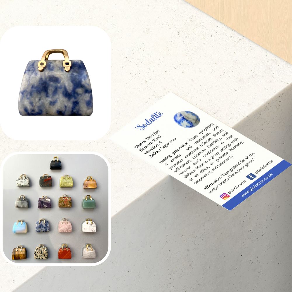 VIE - Wholesale Decorative Figurine - Mini Crystal Handbags, 2-2.5cm32