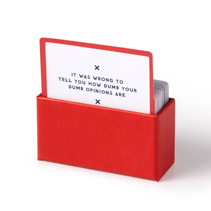 Chronicle Books - Wholesale I'm Sorry Card - Brass Monkey Oddly Specific Apologies