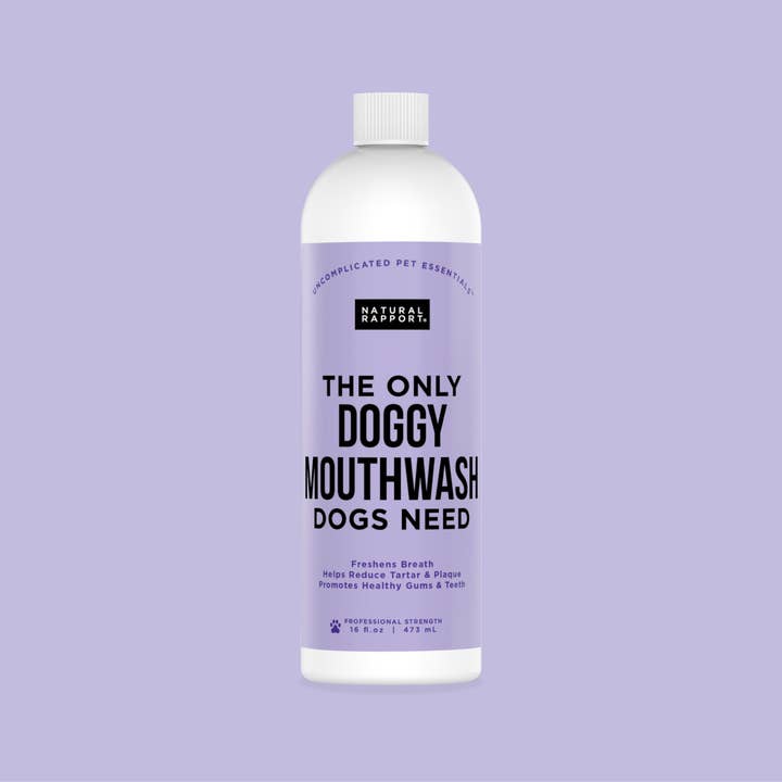The Only Doggy Mouthwash Dogs Need for wholesale by Natural Rapport