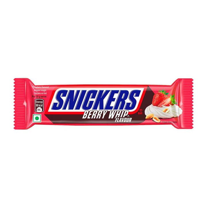 Snickers Berry vispade godisbarer (42g) (15ct.) för wholesale av Pops Distro Inc