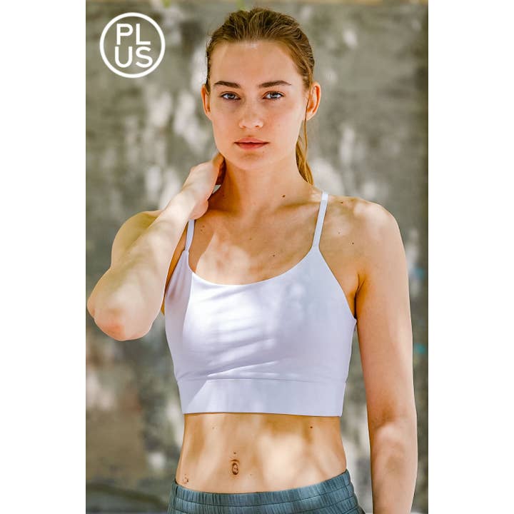 Rae Mode - Wholesale Sports Bra - Women's - PLUS SIZE BUTTER SPORTS BRA WITH ADJUSTABLE STRAP6