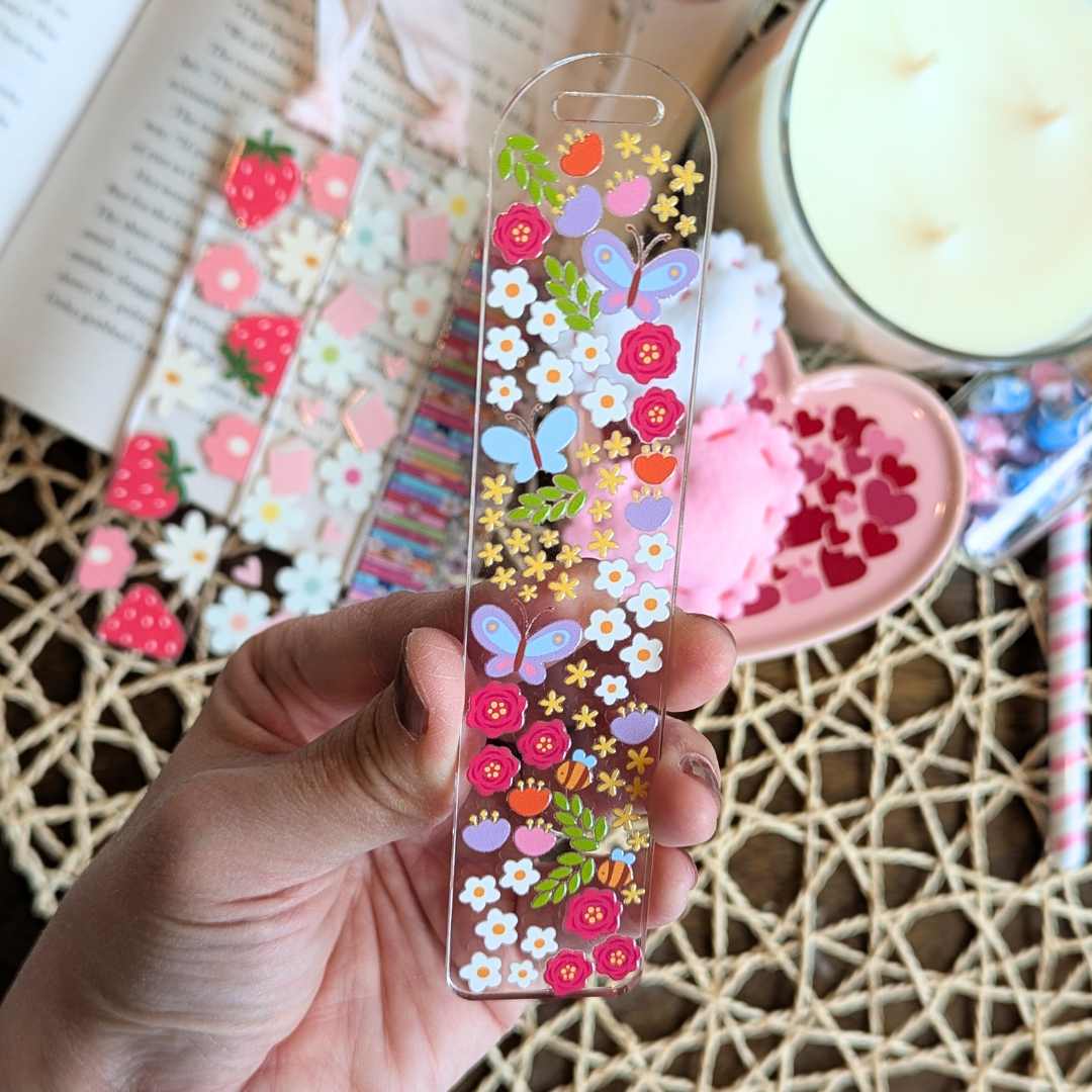 Elegance Create - Wholesale Bookmark - Spring Floral Bookmark5