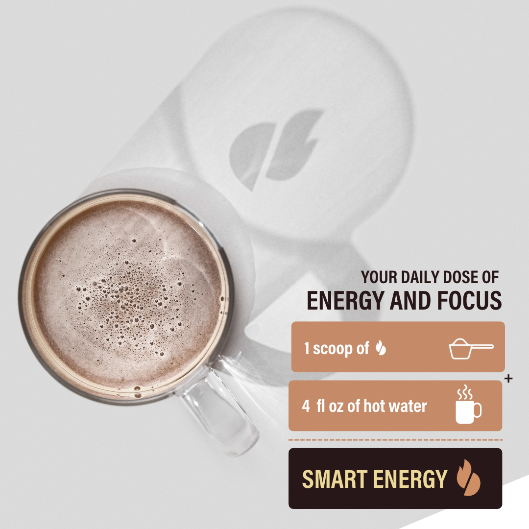 Caffeine Army LLC - Vente Cafés/expressos instantanés - Café Smart Energy, format économique (38 portions)10