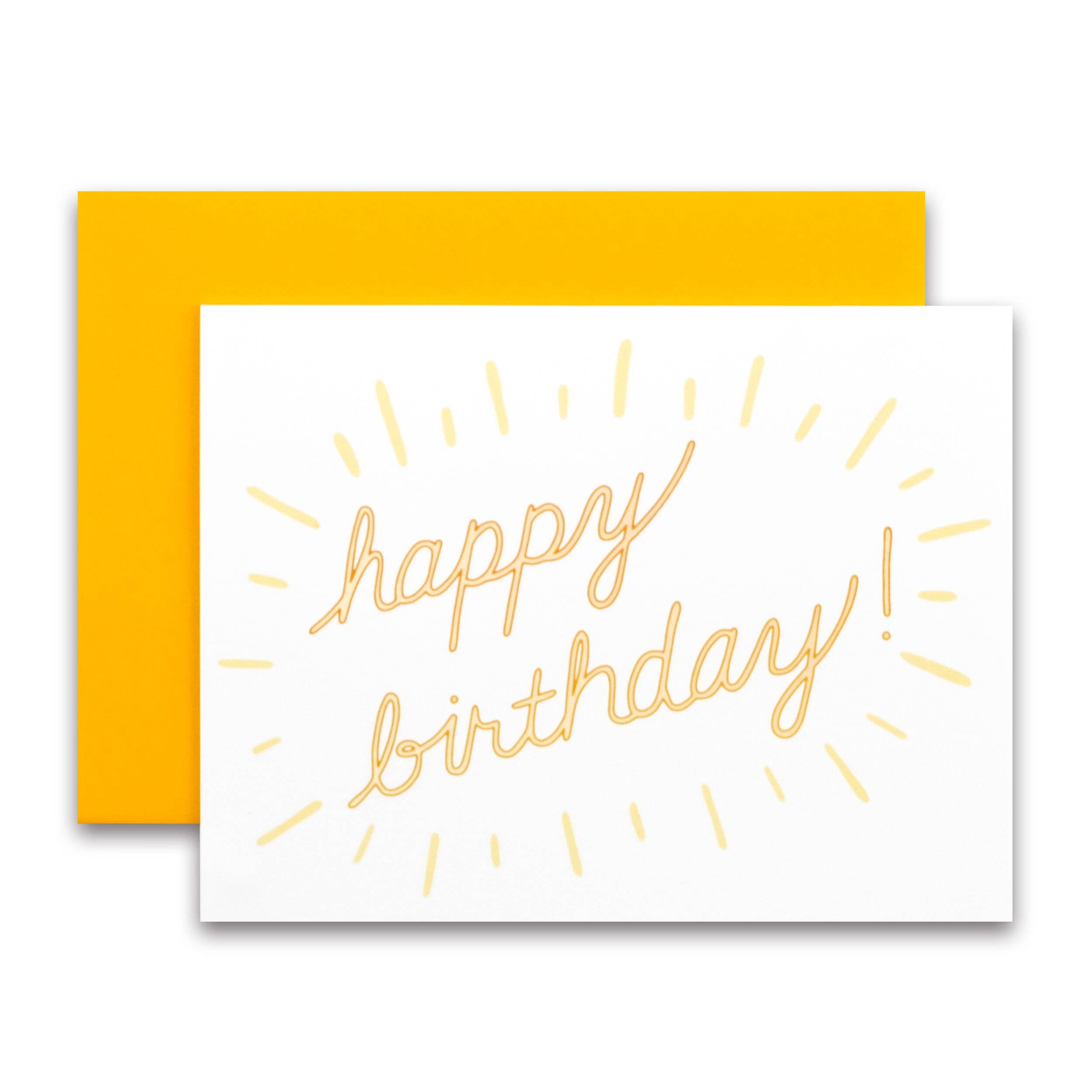 Cat Snapp Studio - Wholesale Birthday Card - Sunny Birthday Greeting Card0