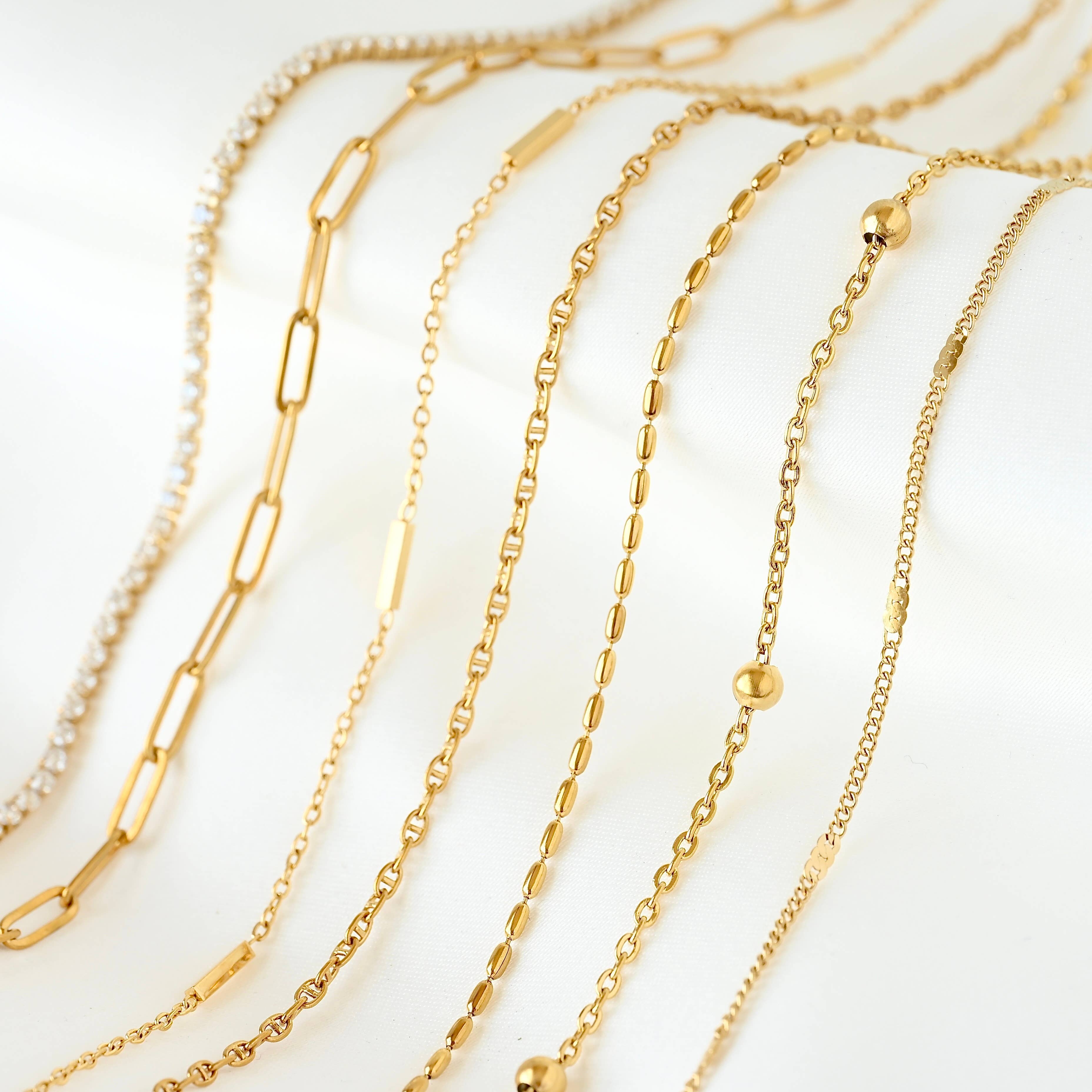 Blueyejewelry - Wholesale Link & Chain Necklace - Specialty Chain Necklaces - Waterproof Gold Chains13