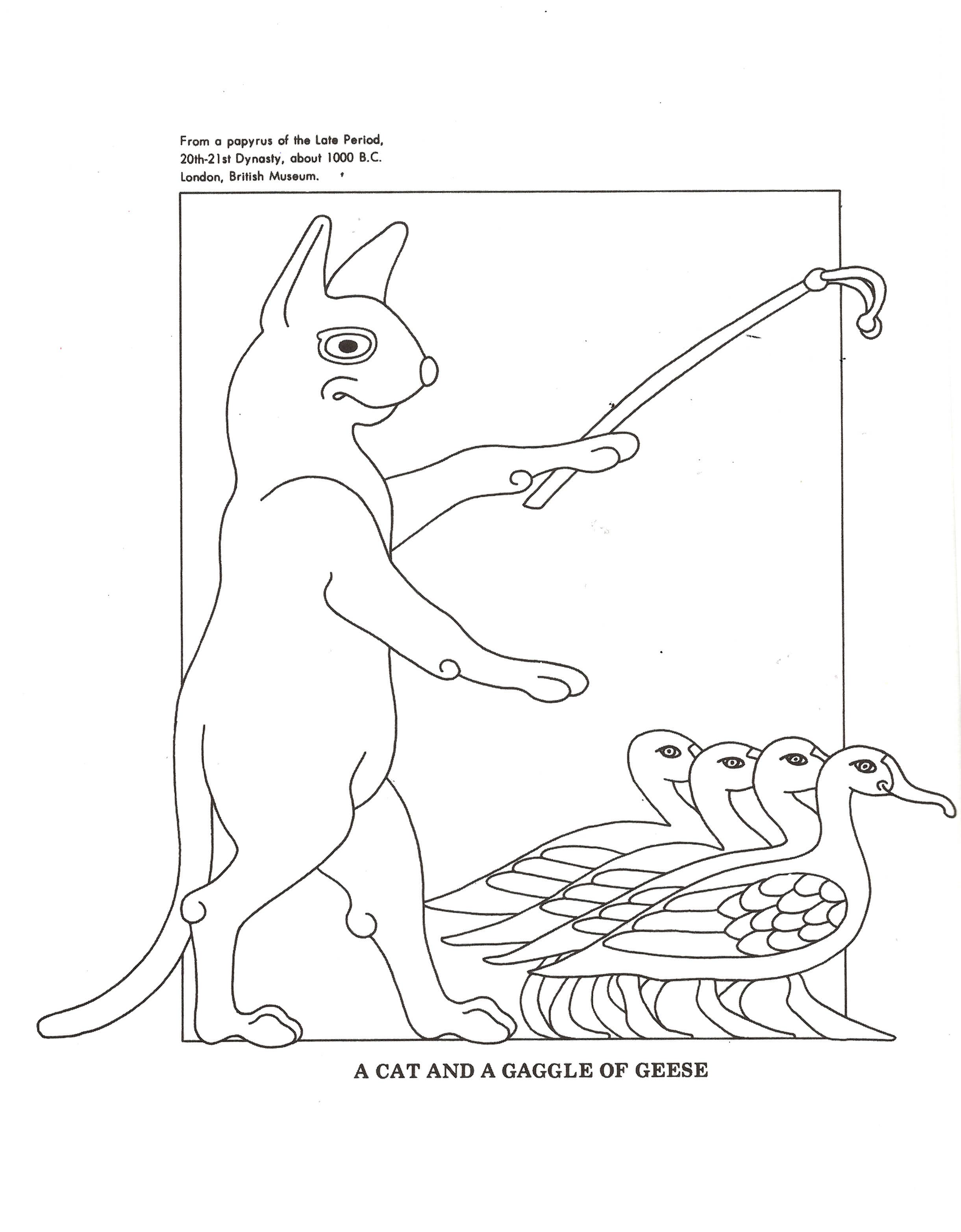 Bellerophon Books - Vente Livre de coloriage et d'activités pour adultes - Un livre de coloriage de l'Égypte ancienne2