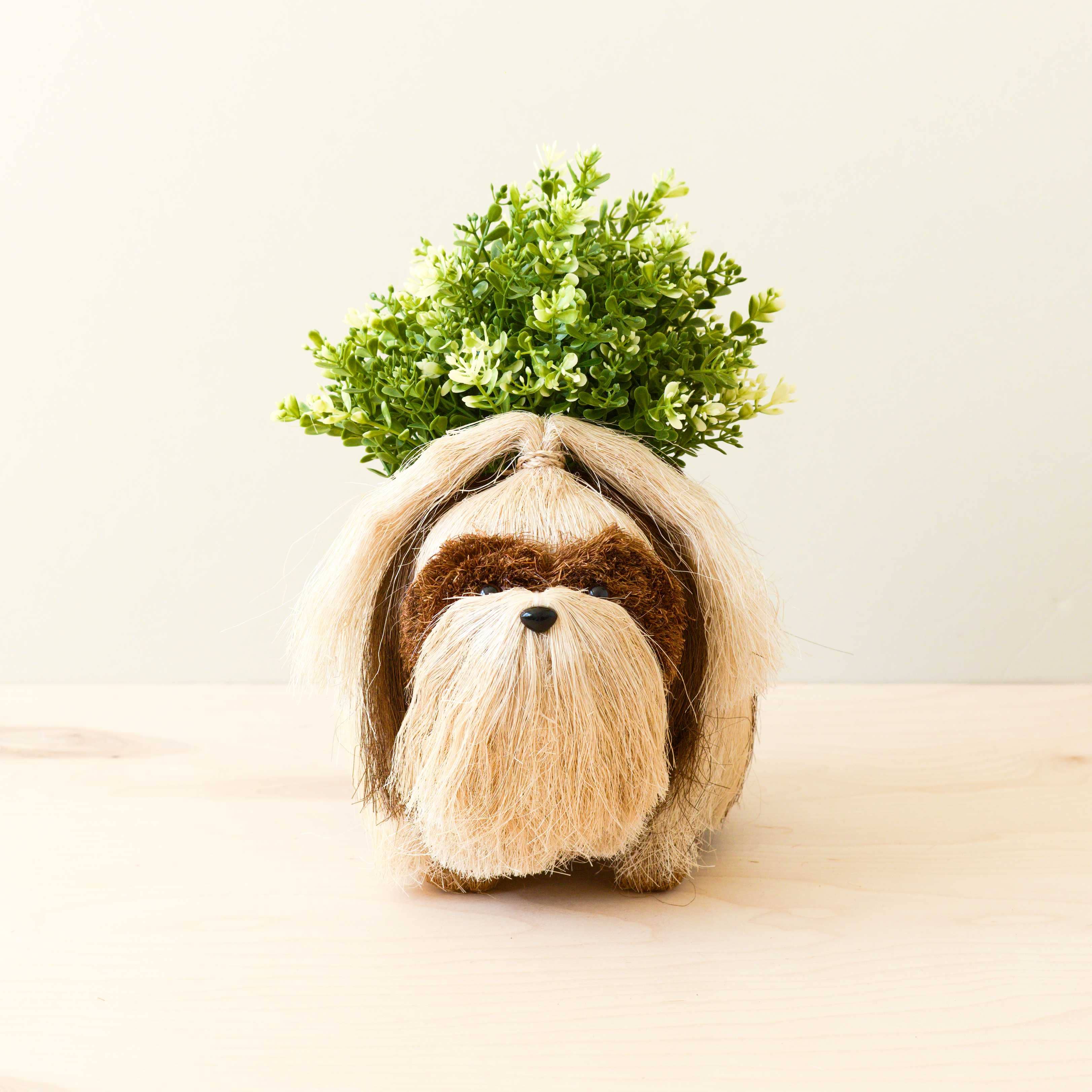 LIKHÂ – wholesale Plant pot – Shih Tzu Planter - Dog Plant Basket | LIKHA