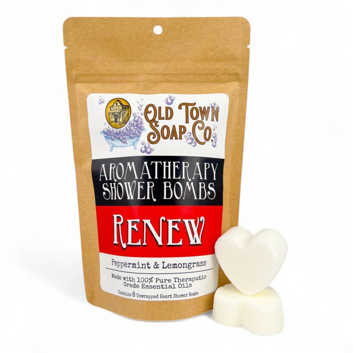 Old Town Soap Co. - Wholesale Shower Steamer/Bomb - Shower Bombs/Steamers -8 Pack -Avail in 12 Blends #1 Seller5