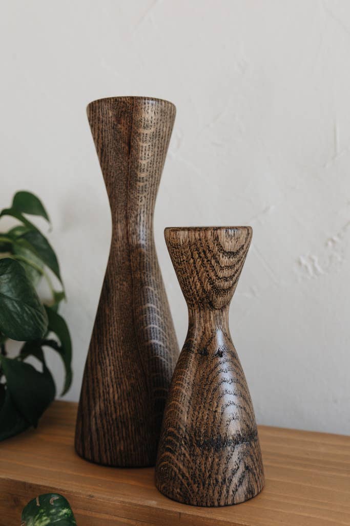 Crowned Free - Wholesale Candle Holder - Carpenter Candle Holder - Small - Made by Survivors18