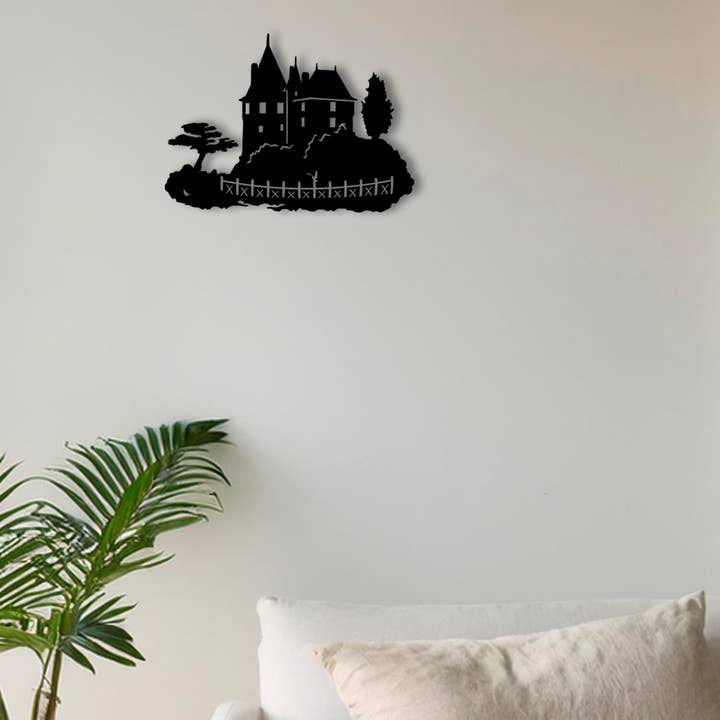 The Castle of Pornic and Its Footbridge for wholesale by Silhouest