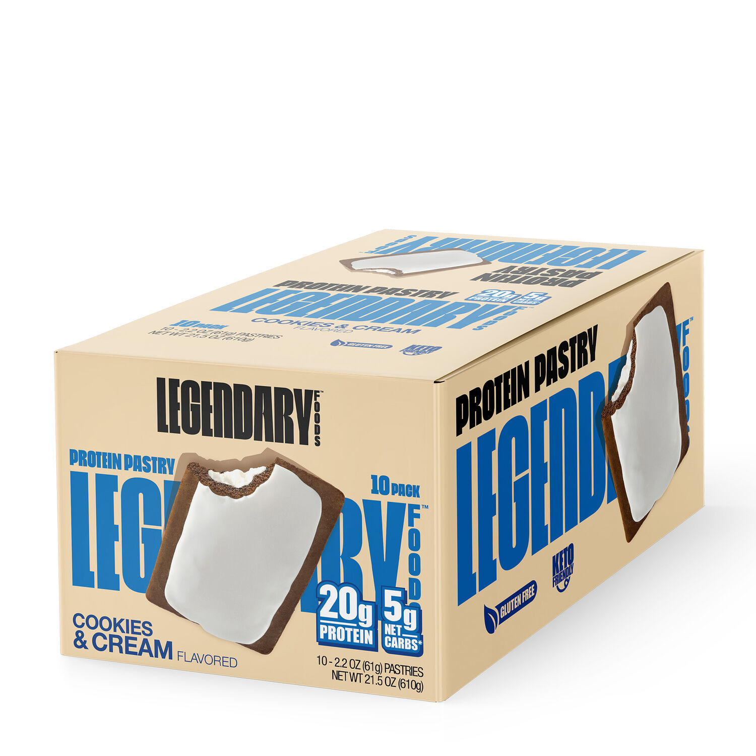 L&F Universal Goods – Engroshandel Snackbars – Proteinwienerbrød 10 Pakke - Legendariske fødevarer7