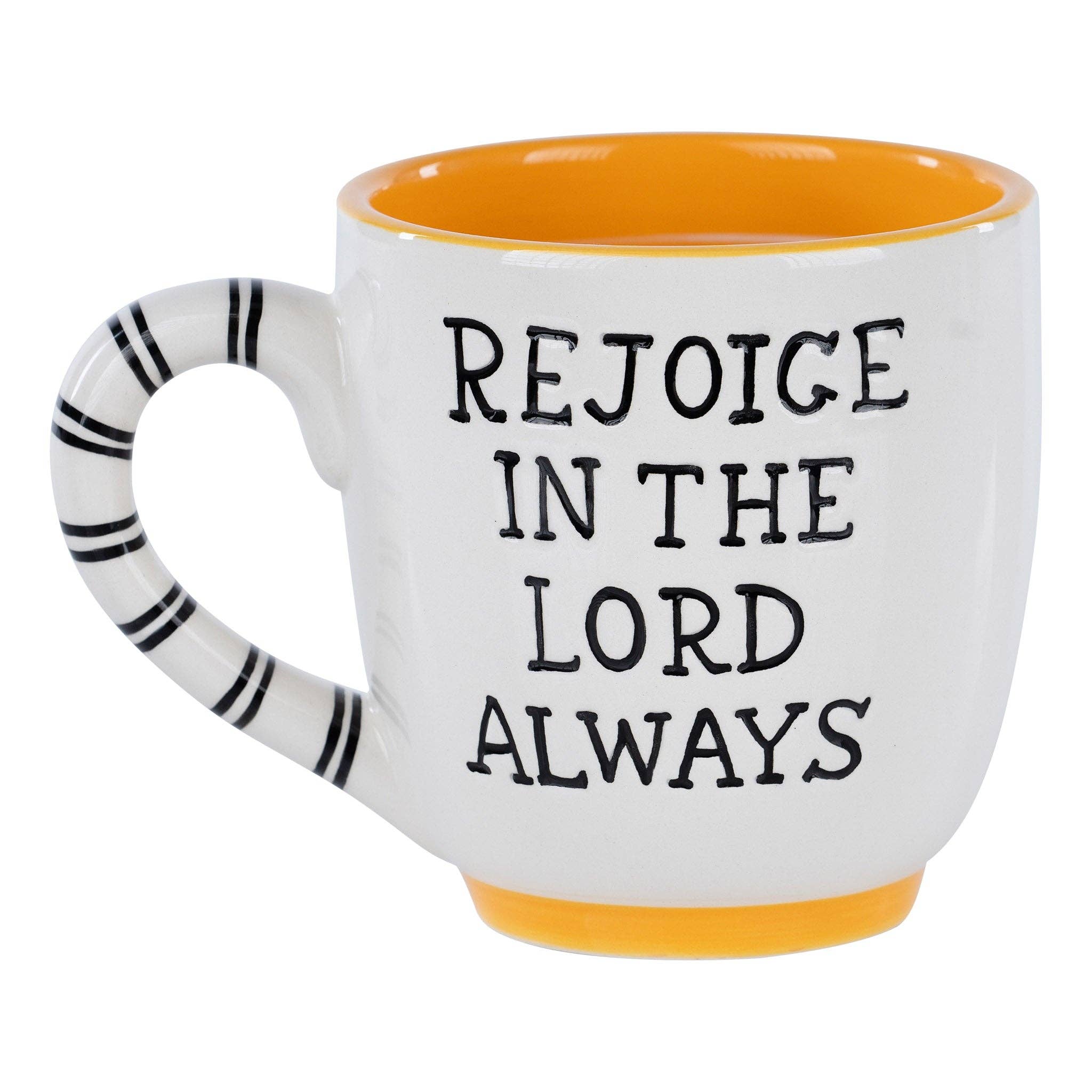 Glory Haus - Wholesale Coffee Mug - Rejoice in the Lord Always Mug1