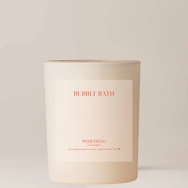 Bubble Bath Candle | Santal & Coconut for wholesale by Something Brooklyn