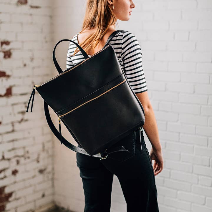 LIZ RIDEN - Wholesale Backpack - Women's - Backpack-Black4
