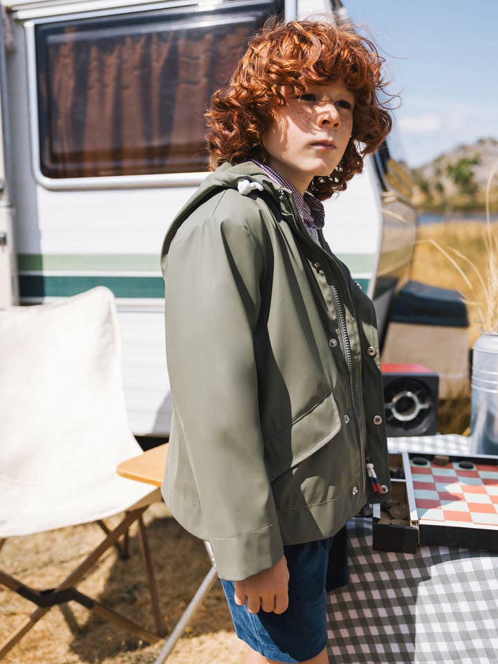 Parka Semplice con Cappuccio (578706-39) per la vendita all'ingrosso da parte di Lanidor Kids