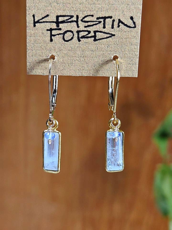 Pendientes de Piedra Lunar Arcoíris EWH9419GRM para venta al por mayor de KRISTIN FORD Jewelry With Meaning
