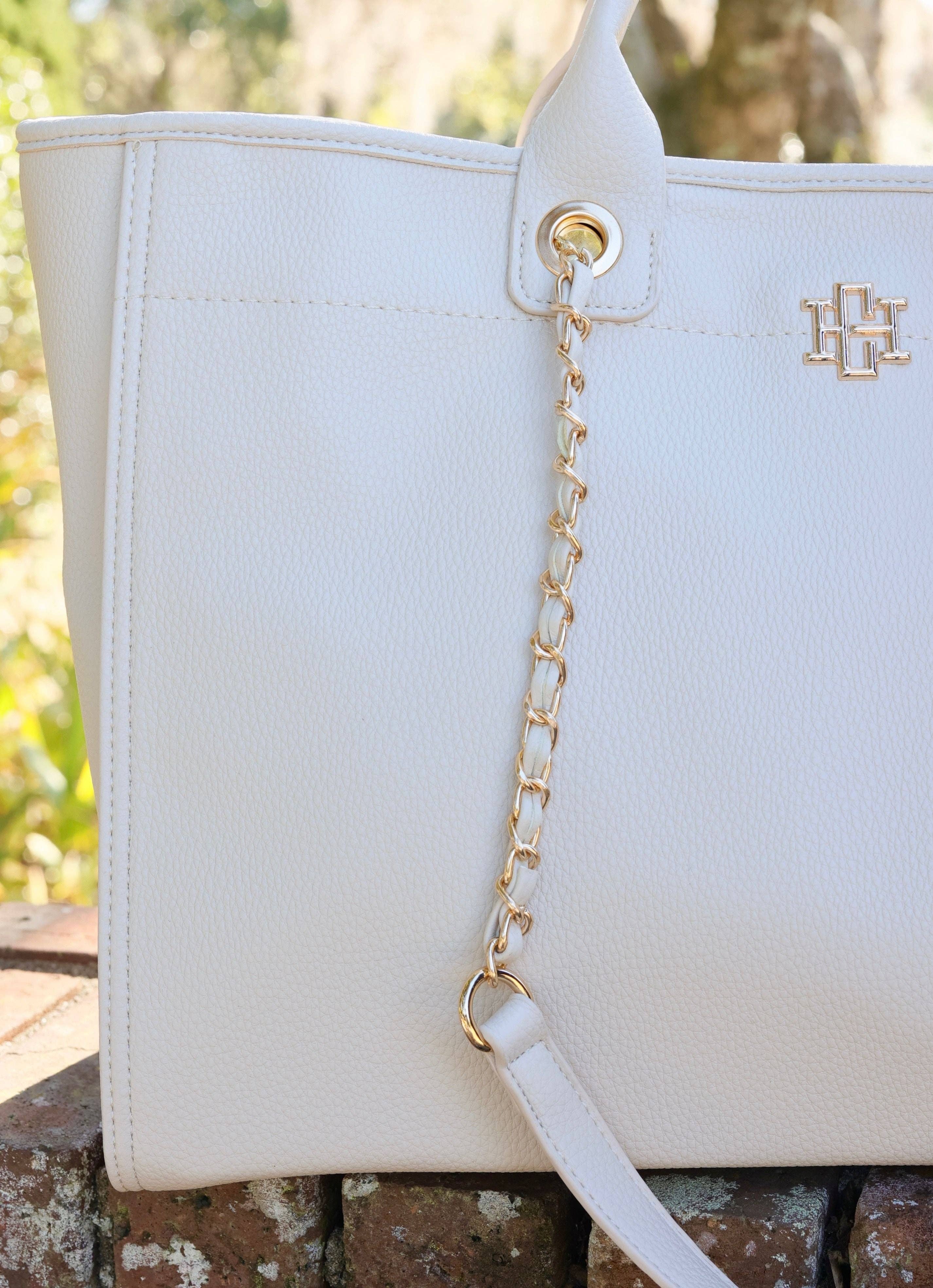 Caroline Hill - Wholesale Tote Bag - Women's - Melissa Tote Bag CREAM6