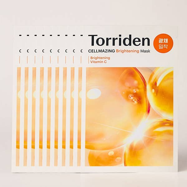 Exod International - Wholesale Skincare Face Mask - Torriden Cellmazing Vita C Brightening Mask