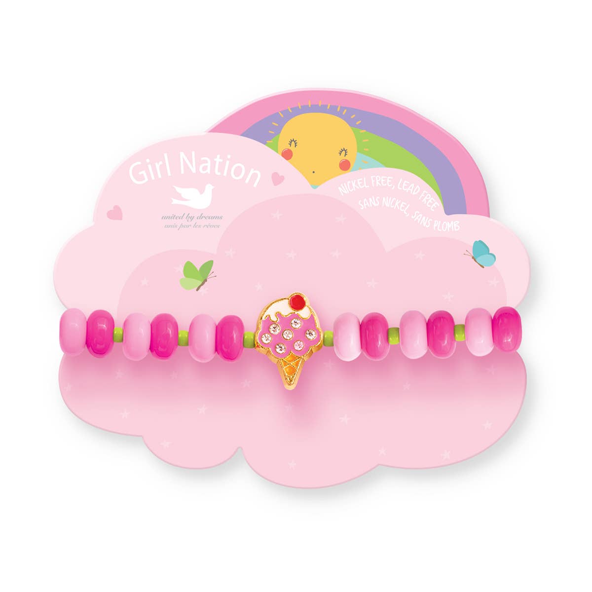 Girl Nation – wholesale Pärlarmband – Barn – Flicknation Armbandsstartkit7