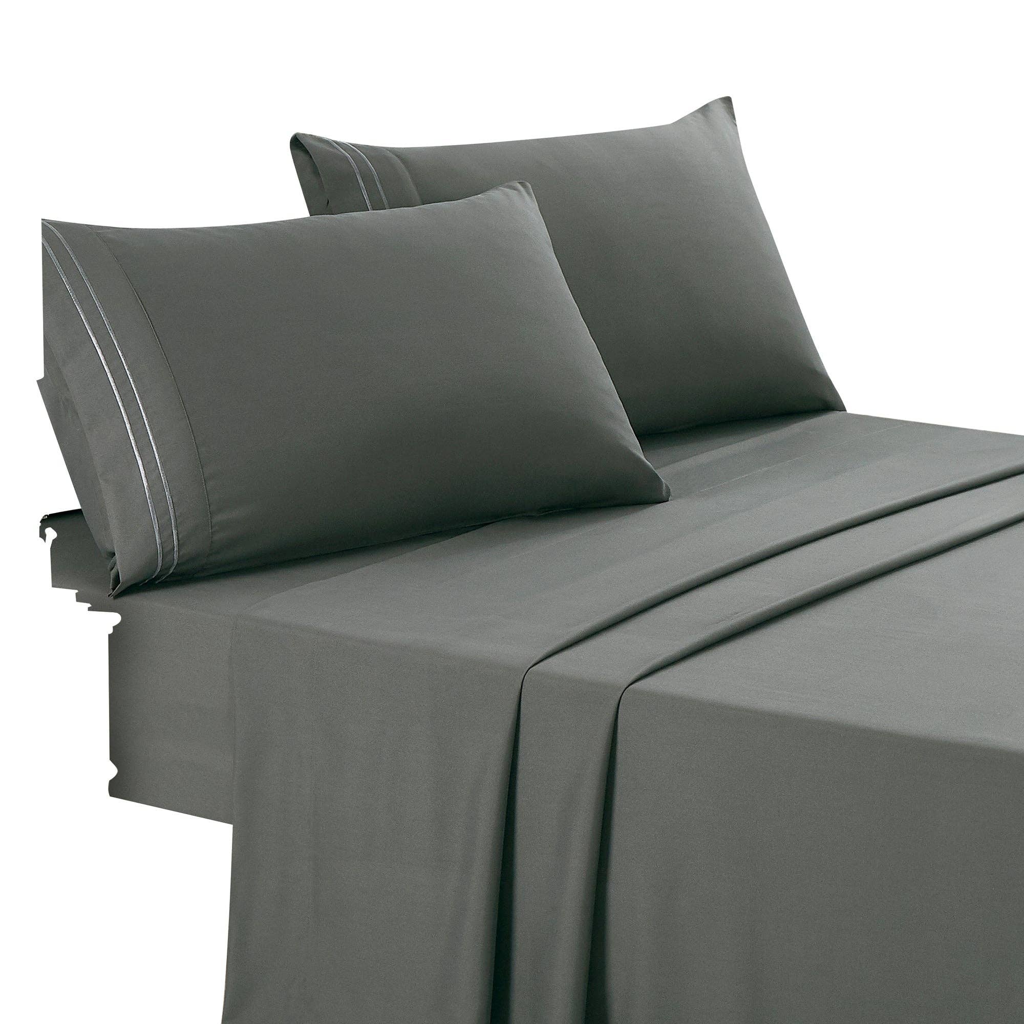 Linen Mart – wholesale Sheet set – Soft Microfiber Deep Pocket Bed Sheets - 4 Piece Set56