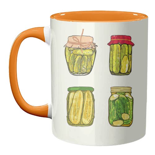 ART WOW – wholesale Coffee mug – Mugs 'Vintage Pickles Jar Collection'7