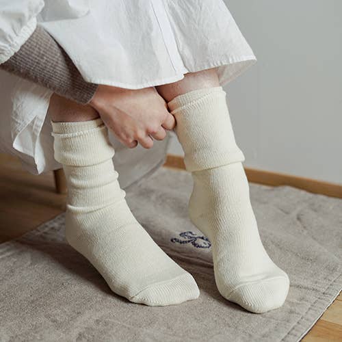 ME0121 Wool Silk Layered Socks Set S for wholesale by NISHIGUCHI KUTSUSHITA