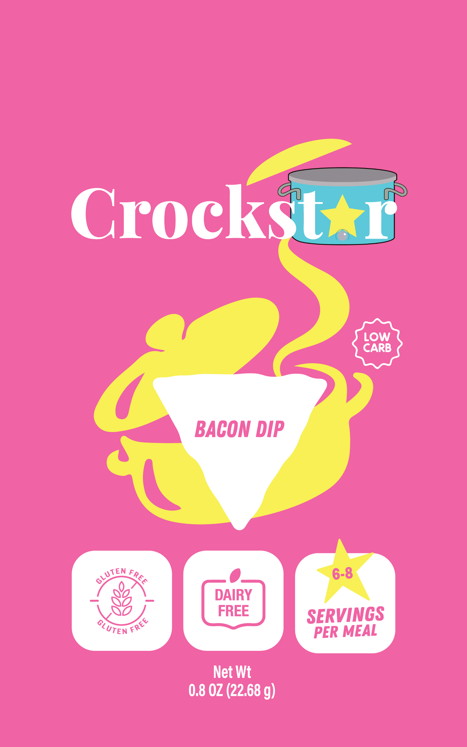 Crockstar Dinner Club - Vendita all'ingrosso Salse - Salsa al bacon0