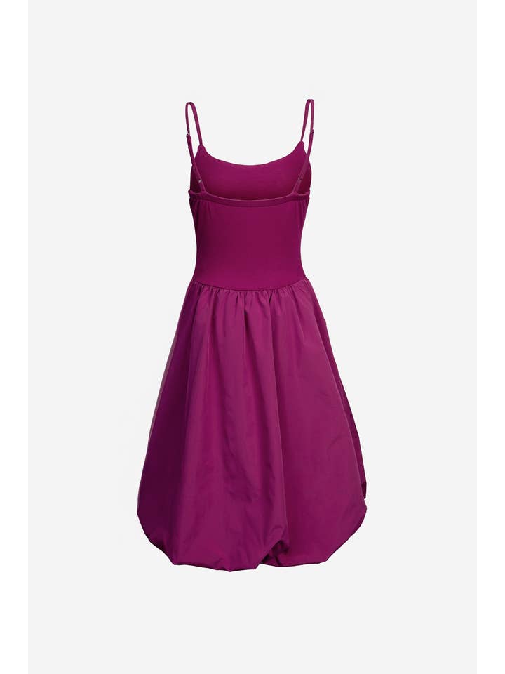 Naked Zebra - Vente Robe – femme - Robe mi-longue sans manches à jupe bouffante2