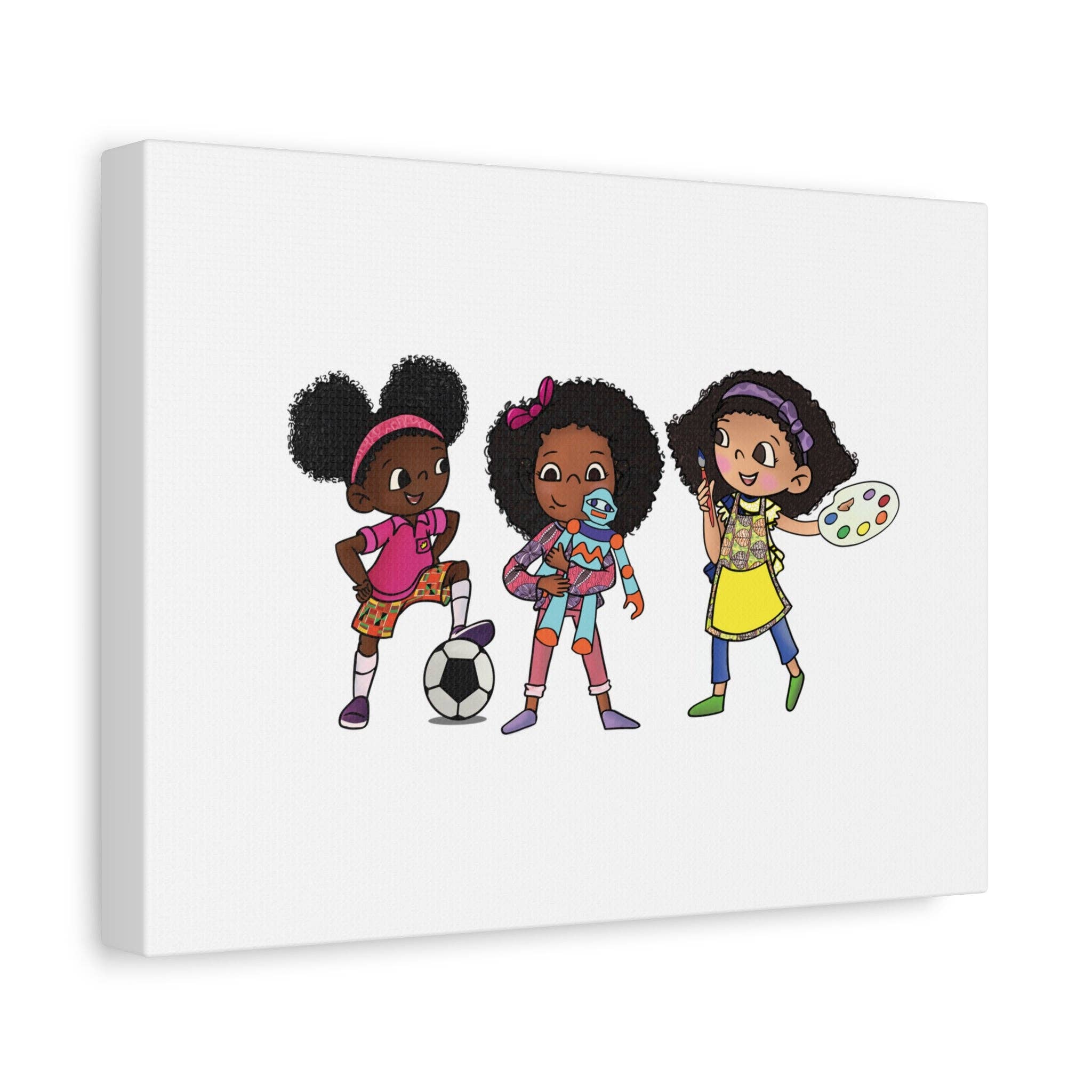 Ikuzi Dolls - Wholesale Art Print - Kids & Baby - Kids' Canvas Wall Art - Playful Characters for Creative Spaces63