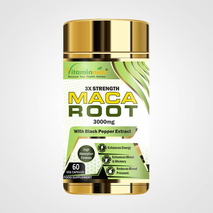 Extrait de Racine de Maca Vitaminnica - 60 Gélules pour la vente par Vitaminnica healthcare uk