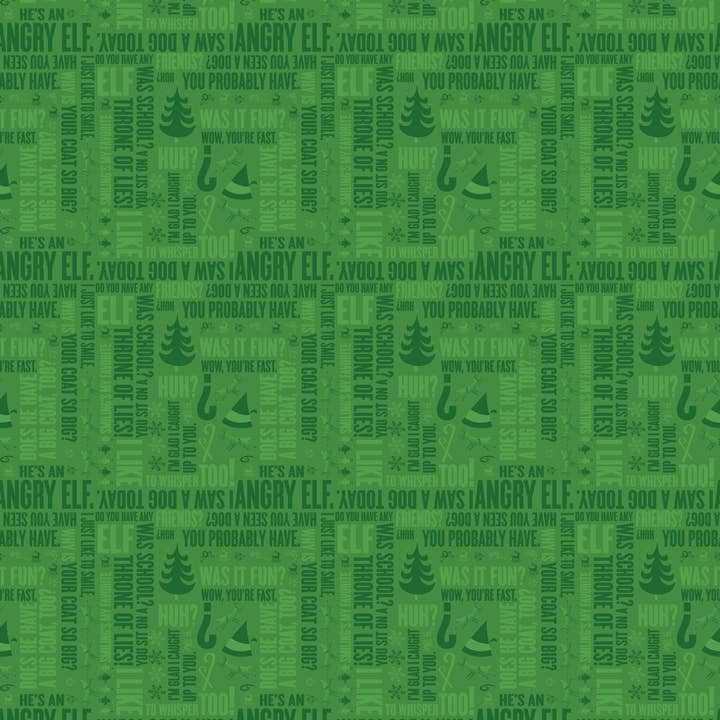 Paper House Productions - Wholesale Scrapbook - Scrapbook Paper - Elf - Tags & Borders