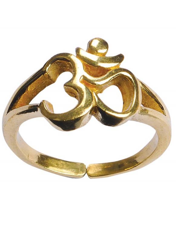 Anillo de Banda Om de Metal Ajustable Hecho a Mano para venta al por mayor de The Collection Royal / Royal Handicrafts
