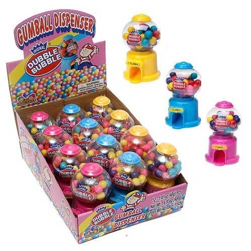 Sugar Bear Candy – Großhandel Kaugummi – Mini-Maschine Dubble Bubble Kaugummi, 12 Karat