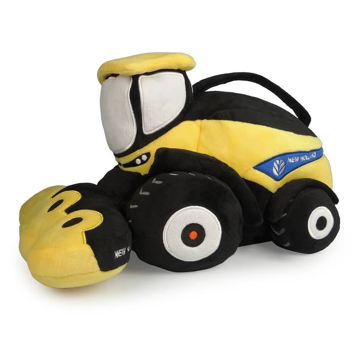 Jouet en peluche souple UH New Holland Cruiser Harvester pour enfants pour la vente par American Hobbies & Merchandising