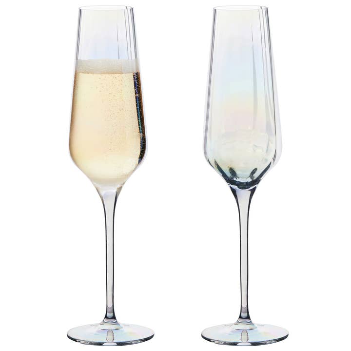 Set of 2 Palazzo Champagne Flutes for wholesale by The DRH Collection Ltd