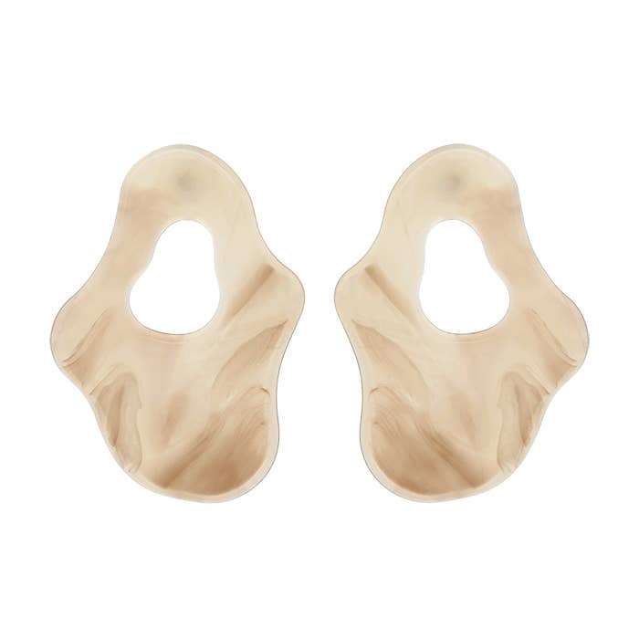 AMORINO SRL - Venta al por mayor Pendientes de botón/aretes de poste - PENDIENTES DE BOTÓN EN ACRÍLICO - FT2448A4870