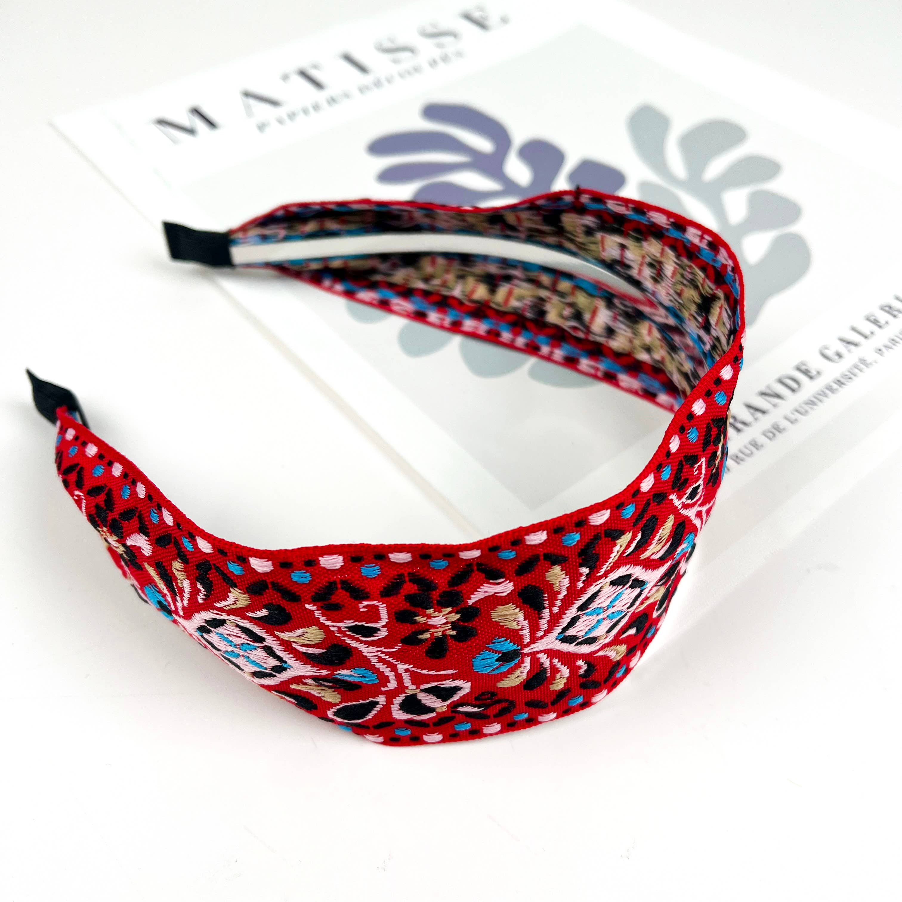 TheDivaSoap - Wholesale Fashion Headband - Women's - Boho ethnic style embroidered headband2