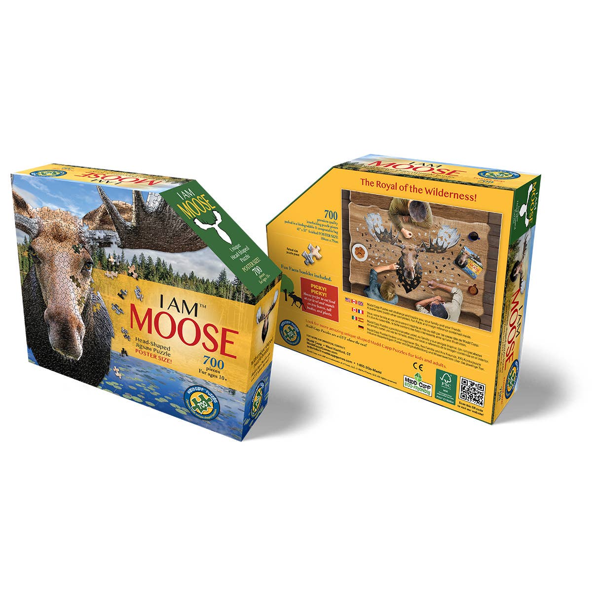 Madd Capp Games & Puzzles - Wholesale Puzzle - Adult - I AM Moose 700 piece jigsaw puzzle - gift3