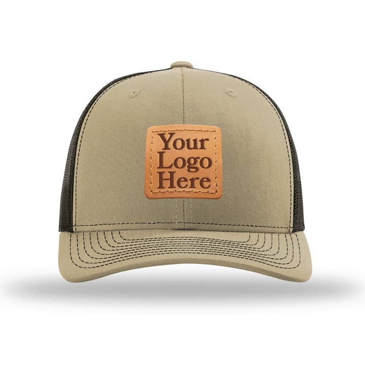 Oowee Products - Wholesale Trucker Hat - Unisex - Custom Leather Patch Trucker Hats - Add Your Logo or Artwork12