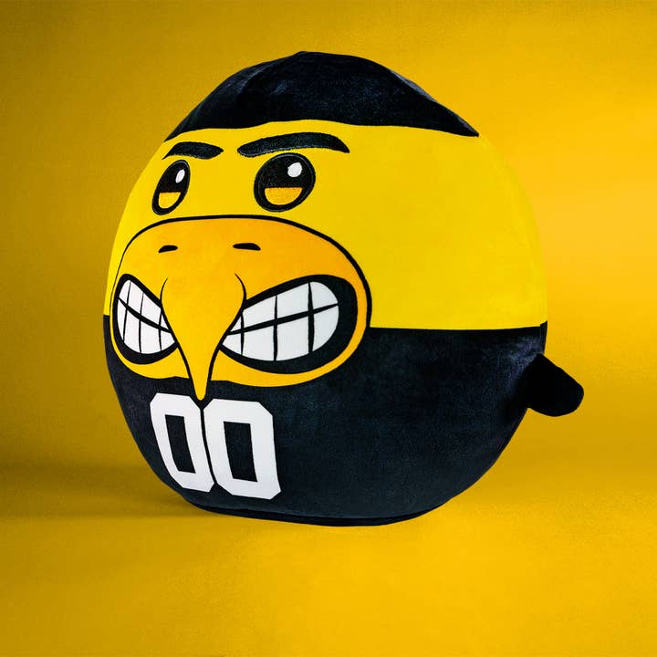 Uncanny Brands - Wholesale Stuffed/Plush Toy - Kids & Baby - Sleep Squad Hawkeyes Herky the Hawk 12" Kiri Plush