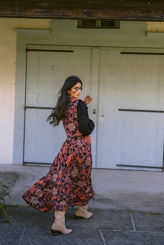 Piti Cuiti – wholesale Skirt – Women’s – VERONA RED LONG SKIRT2