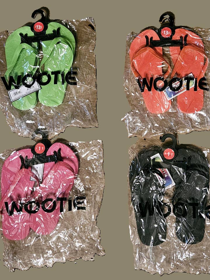 Wootie - Wholesale Sandals - Kids - WOOTIE Kids Multicolor Flip Flops / All sizes5