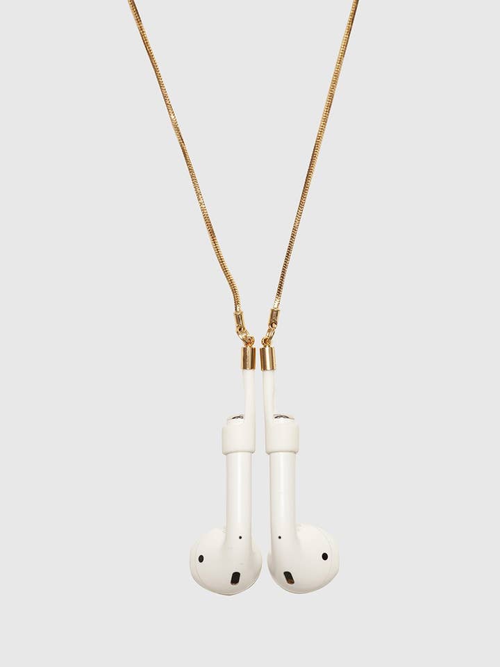 AIRPODS LACE METAL GOLD for wholesale by Wood'd