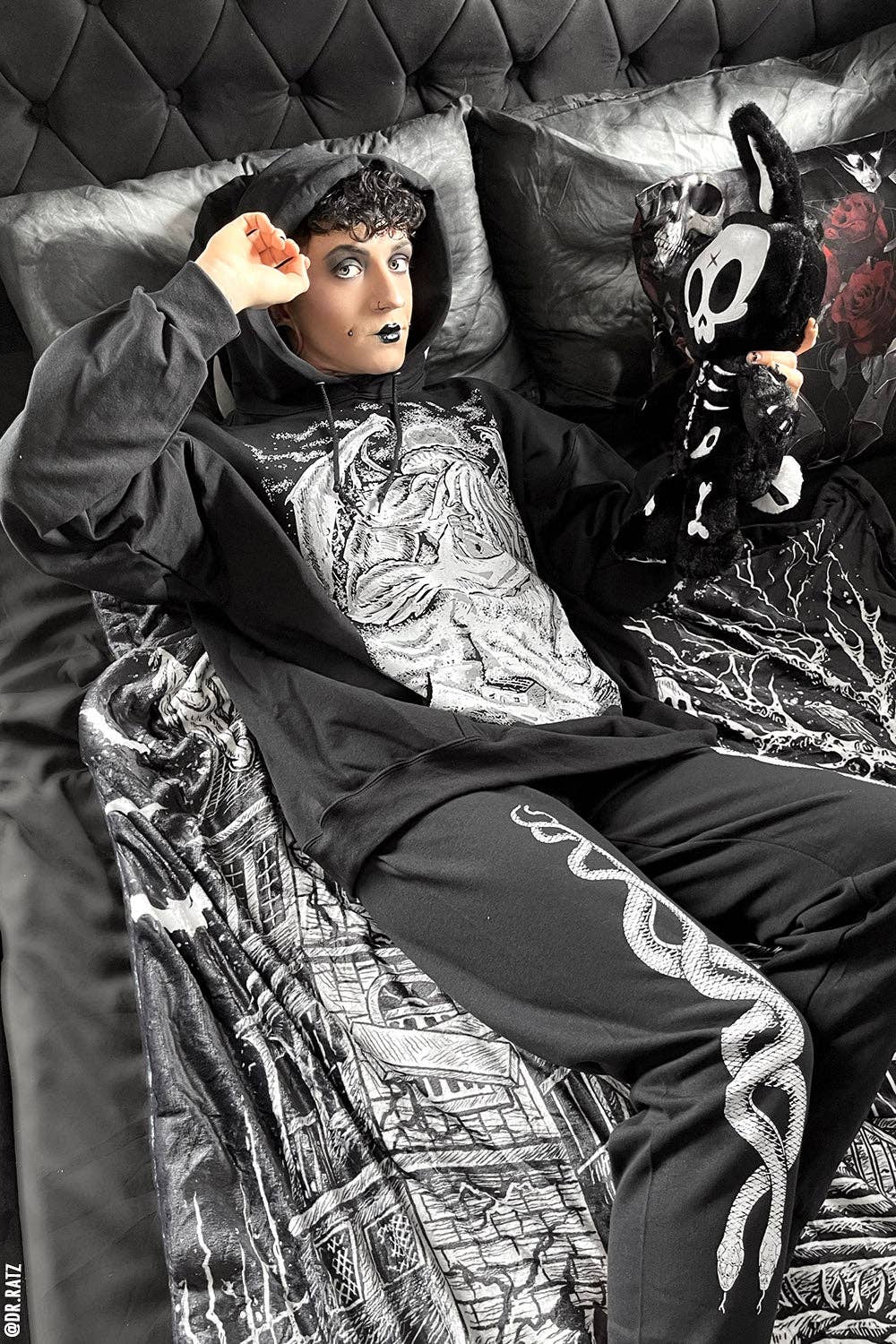 vampirefreaks – wholesale Joggingbyxor - Dam – Medusa's Serpents Joggingbyxor [Unisex]6