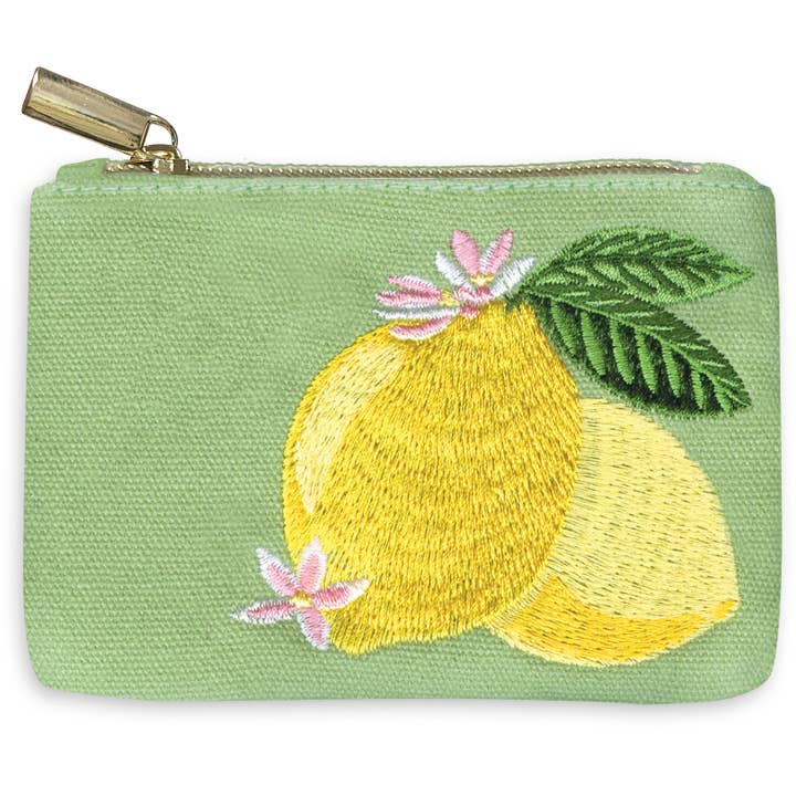 LEMONS SMALL POUCH for wholesale by Lady Jayne