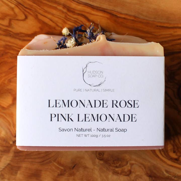 PINK LEMONADE | natural soap for wholesale by Hudson Soap Co