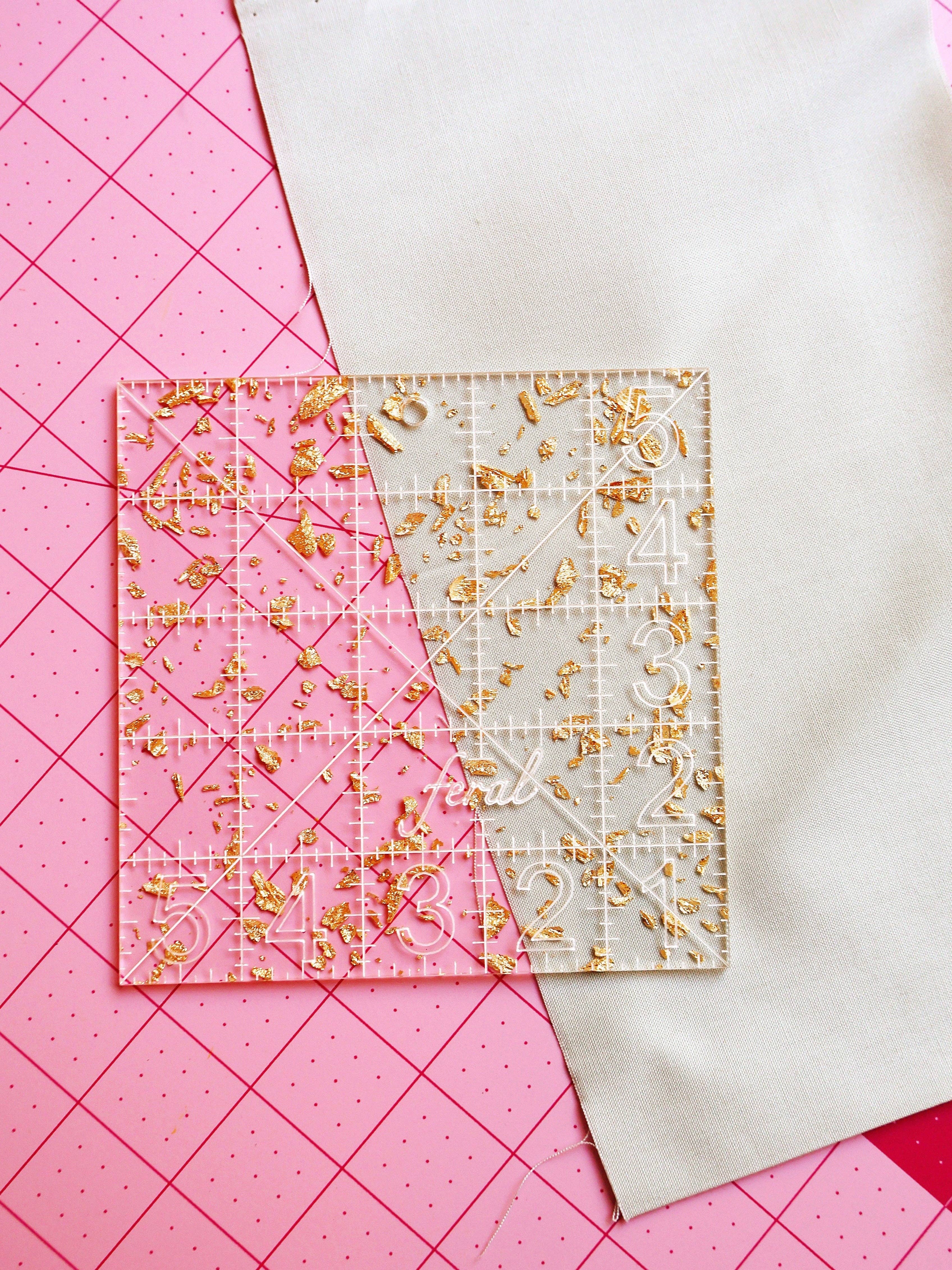 Feral Notions - Wholesale Craft Tool - Charm square ruler10